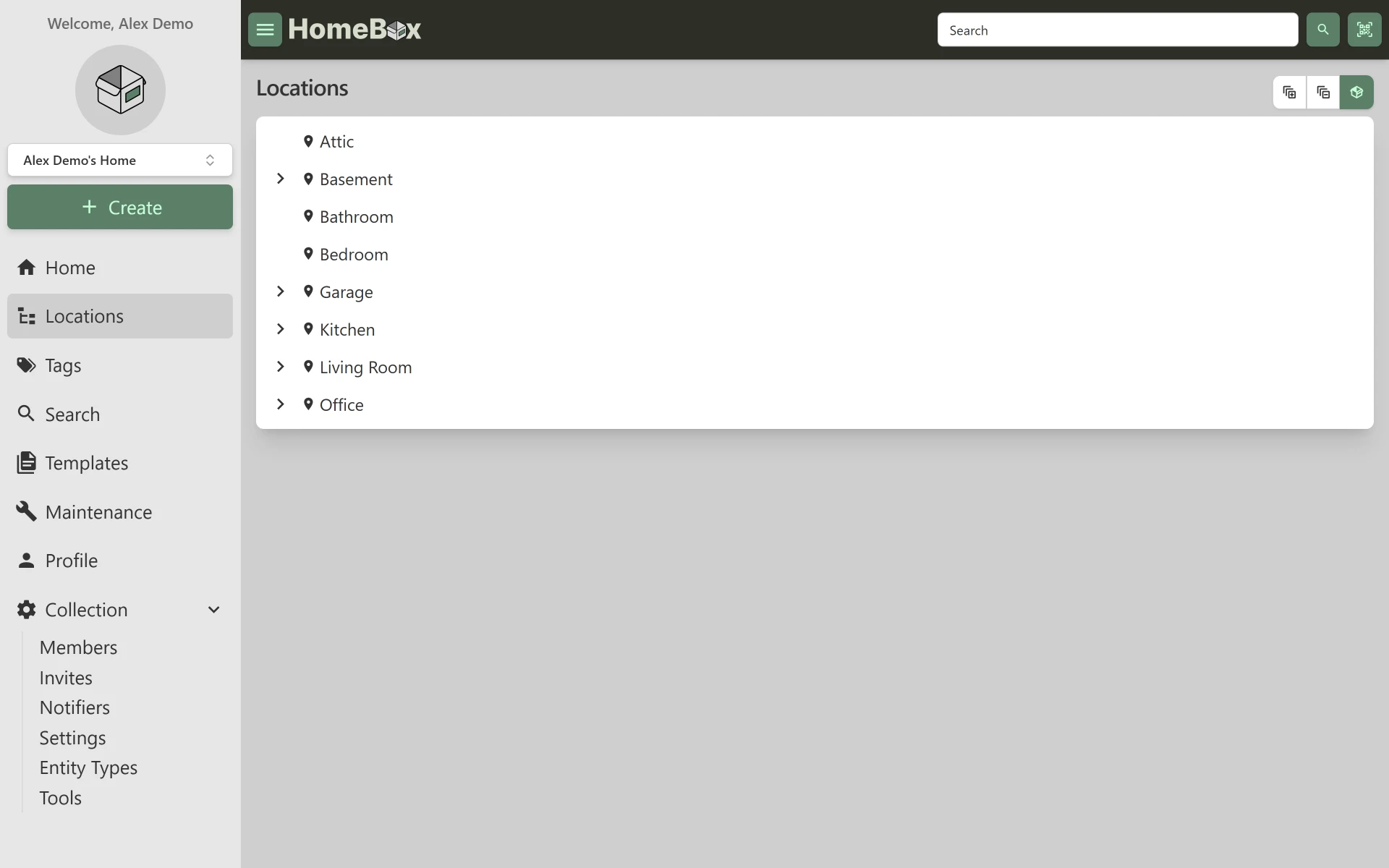 Homebox, screenshot 3